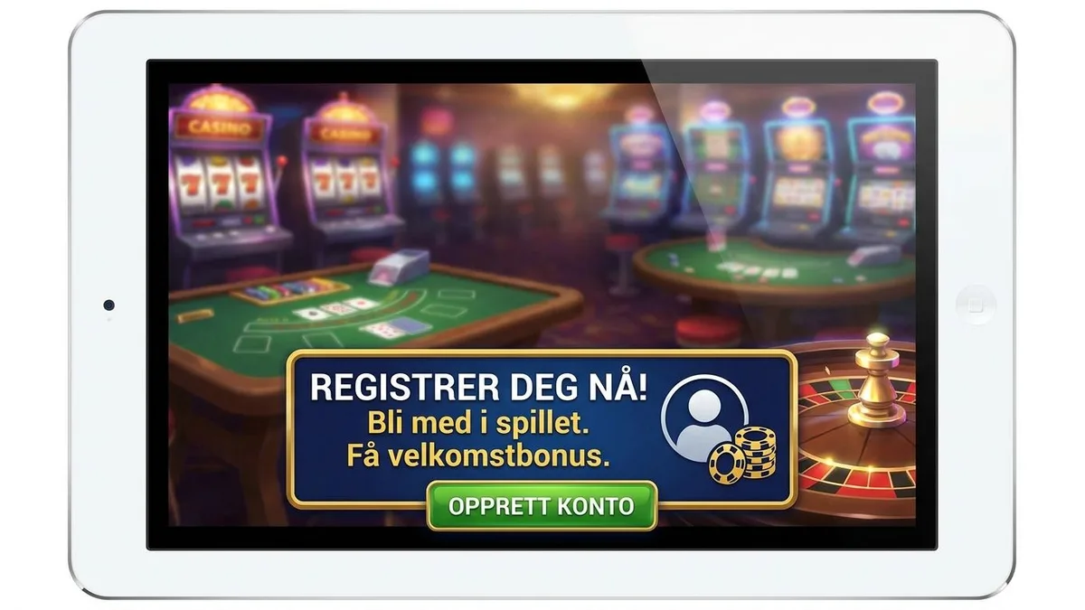 Registrering med bonus